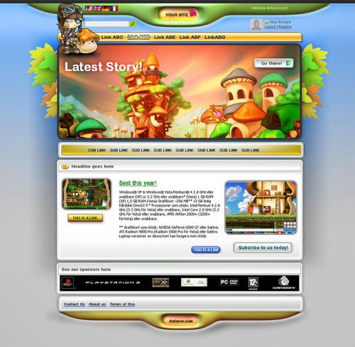 Maple website design
