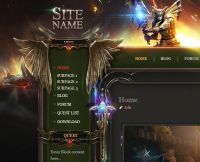 Role Playing Game HTML Template