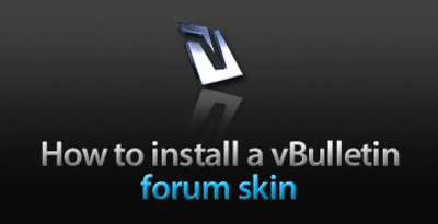 How to install your vB forum skin