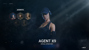 Agents Figma Game UI Design